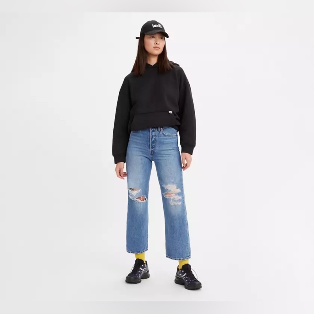 LEVI'S RIBCAGE STRAIGHT JEANS